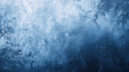 Dark blue grunge texture background with gradient, abstract wall surface