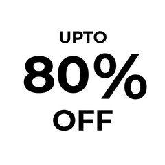 Up to 80 Off Sale Promotion.