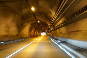 Raod tunnel in Switzerland