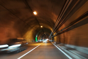 Raod tunnel in Switzerland