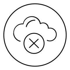 Clouds Icon Vector