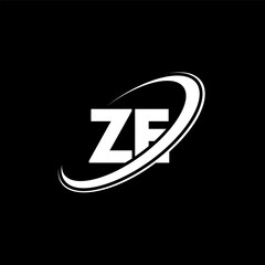 ZE Z E letter logo design. Initial letter ZE linked circle uppercase monogram logo red and blue. ZE logo, Z E design. ze, z e