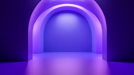 Elegant purple gradient transitioning from light to dark creating a modern professional backdrop for presentations and creative layouts