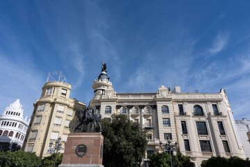 View of Typical Architecture in Seville, Spain