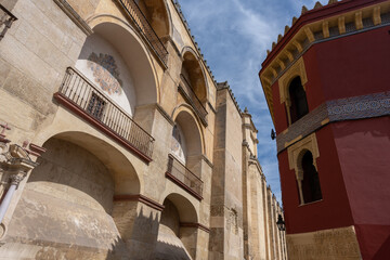 Typical architecture of Granada, Spain