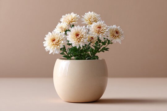 아름다운 가을 꽃병