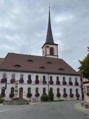 Rathaus  in Sommerach. 