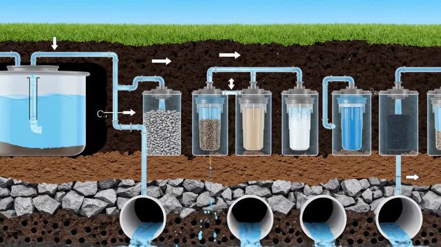 Water Filtration System Diagram