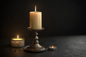 even statue of liberty had a candle on her hand