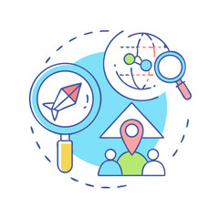 Analysis and Exploration of Global Connectivity with People and Location Discovery