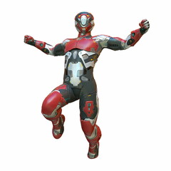 サイバーマン　3DCGレンダリング