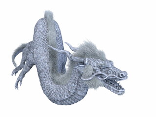 ドラゴン　3DCGレンダリング