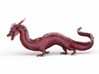 Obraz premium ドラゴン 3DCGレンダリング