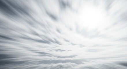 Obraz premium Abstract Motion Blur Sky Background: Dynamic Gray and White Clouds