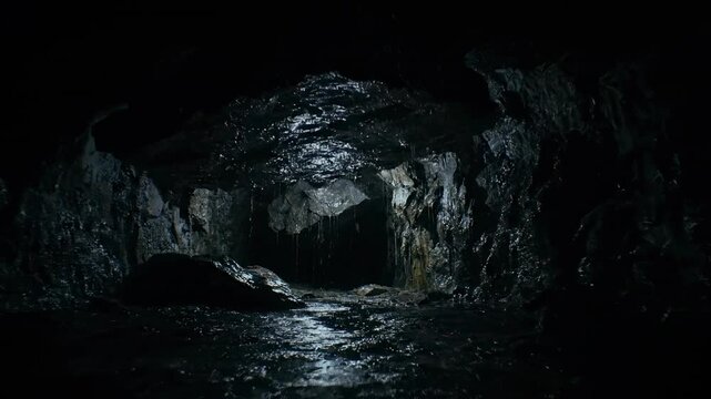 water splash on black background