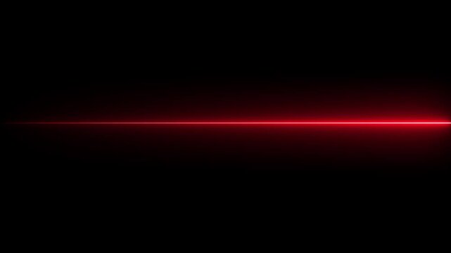 glowing blue neon Straight neon lazer animation of horizontal line on alpha background, straight neon,Horizontal neon line animation, glowing light effect, futuristic.4k