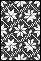 Fototapeta premium Modern Abstract Geometric Seamless Pattern Design for Stylish Textures, Digital Prints, and Elegant Backgrounds - Perfect for Vector Illustration and Creative Artwork.
