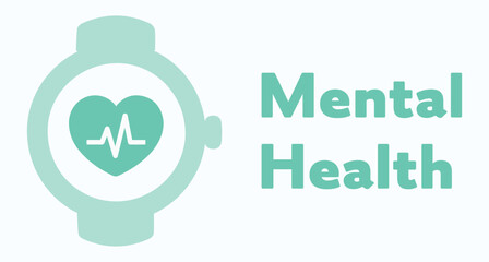 Clock, health, heart, heart rate, heartbeat, cardiogram, mental health, pulse. Medicine, medical, healthy, care, examination, measurement, blood pressure, pulsometer. Set, vector, symbol