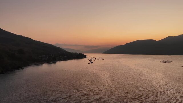 A serene dawn breaks on the island of Alor in Indonesia's Lesser Sunda Islands. This part of Indonesia harbors spectacular marine biodiversity.