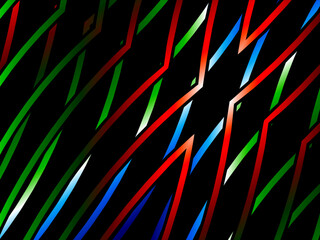 colourful simple and abstract modern  line art	
