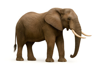 Obraz premium elephant isolated on white