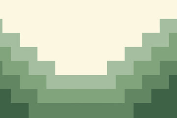 Abstract green gradient background with layered texture  