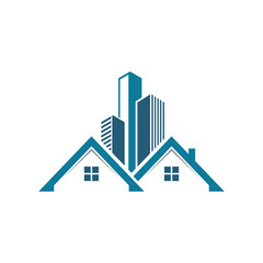 real estate logo vector icon , home and building logo vector icon illustration