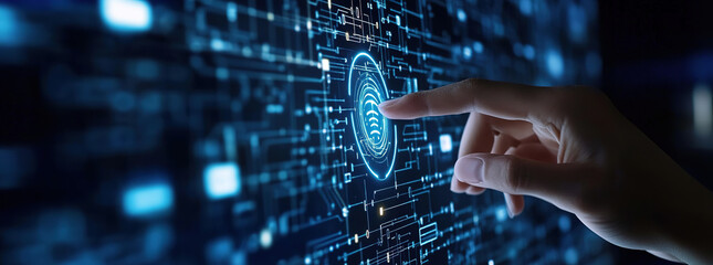 Data science, database management, futuristic information technology background. Data engineering with AI and cloud computing, big data analytics, digital transformation, future tech