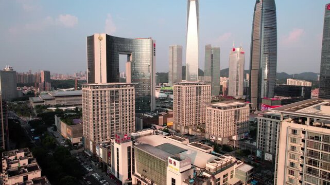 Dongguan City Skyline