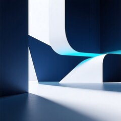 Abstract Geometric Art Design with Vibrant Colors