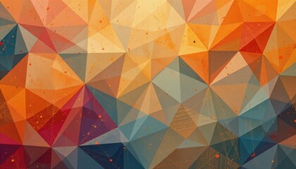 Fototapeta premium Abstract Geometric Polygon Background