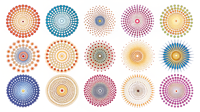 set of colorful easter eggs vector pattern, vector, circle, texture, circles, element, gear, round, shape, ornament, flowers, seamless, illustration, design, flower, art, wallpaper, decoration, retro,