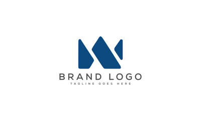 letter W logo design vector template design for brand.