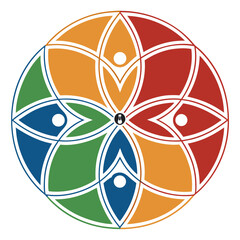 vector illustration of colorful butterfly, shape, decoration, butterfly, vector, icon, symbol, illustration, pattern, sign, insect, image, nature, logo, green, star, colorful, 