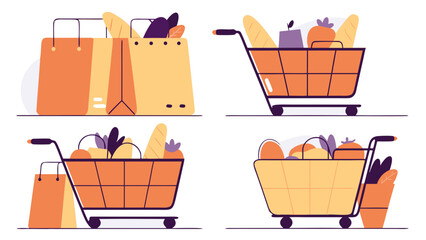 shopping cart icon set shopping, basket, retail, store, purchase, commerce, icons, food, empty, bag, icon, shop, cart, buy, market, sale, object, metal, red, box, symbol, shopping cart, business,
