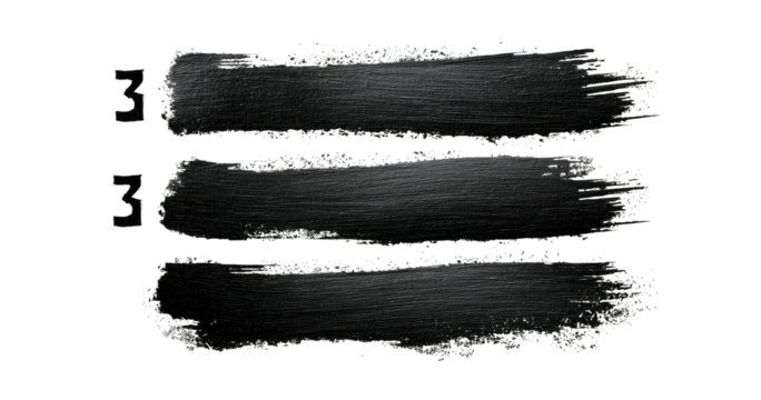 Dark textured brushstrokes