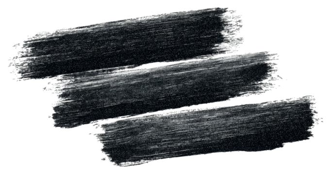 Dark gray brushstrokes