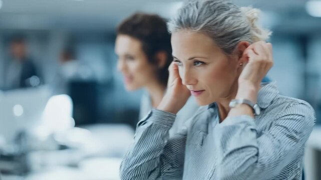 Business professionals practicing communication techniques for handling unforeseen crises with clear and effective messaging.