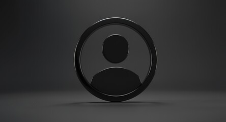 Abstract Representation of a User Profile Icon