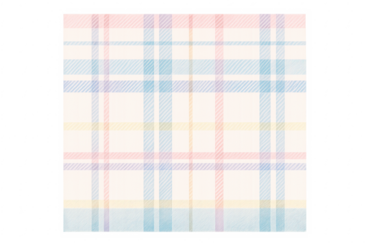 Pastel plaid seamless pattern light background texture