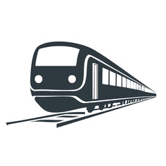 Train Illustration, Subway, Modern Transportation, Vector Isolated