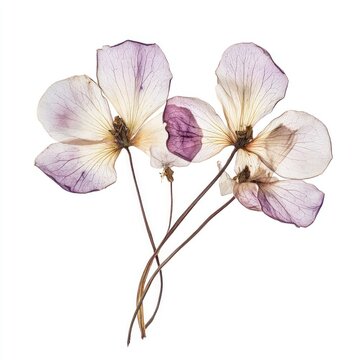 Caspia flowers pressed art.