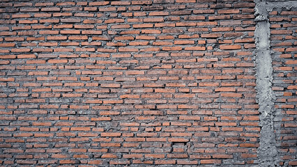 unfinished column or concrete beam on the right side