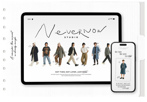 Fashion Forward Digital Device Mockup With Generative AI