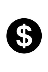 Financial Icons Grid. Solid, filled icon set of financial symbols: dollar sign, euro symbol, yen icon, pound symbol, bitcoin, currency exchange, price tag,