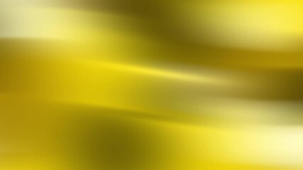 Golden yellow reflective abstract background with smooth metallic gradient and glowing soft fluid texture - Powered by Adobe