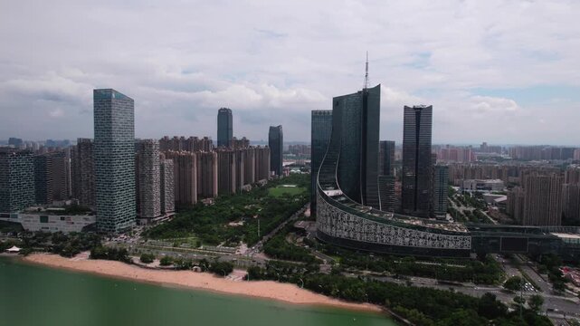 Hefei City Skyline