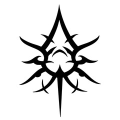 Obraz premium Tribal element tattoos illustrated 