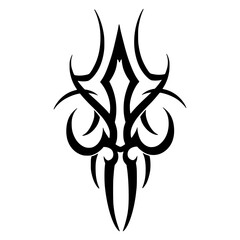 Tribal element tattoos illustrated 