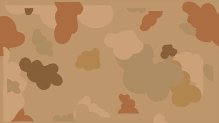Abstract camouflage pattern in earthy tones for background use. - Powered by Adobe